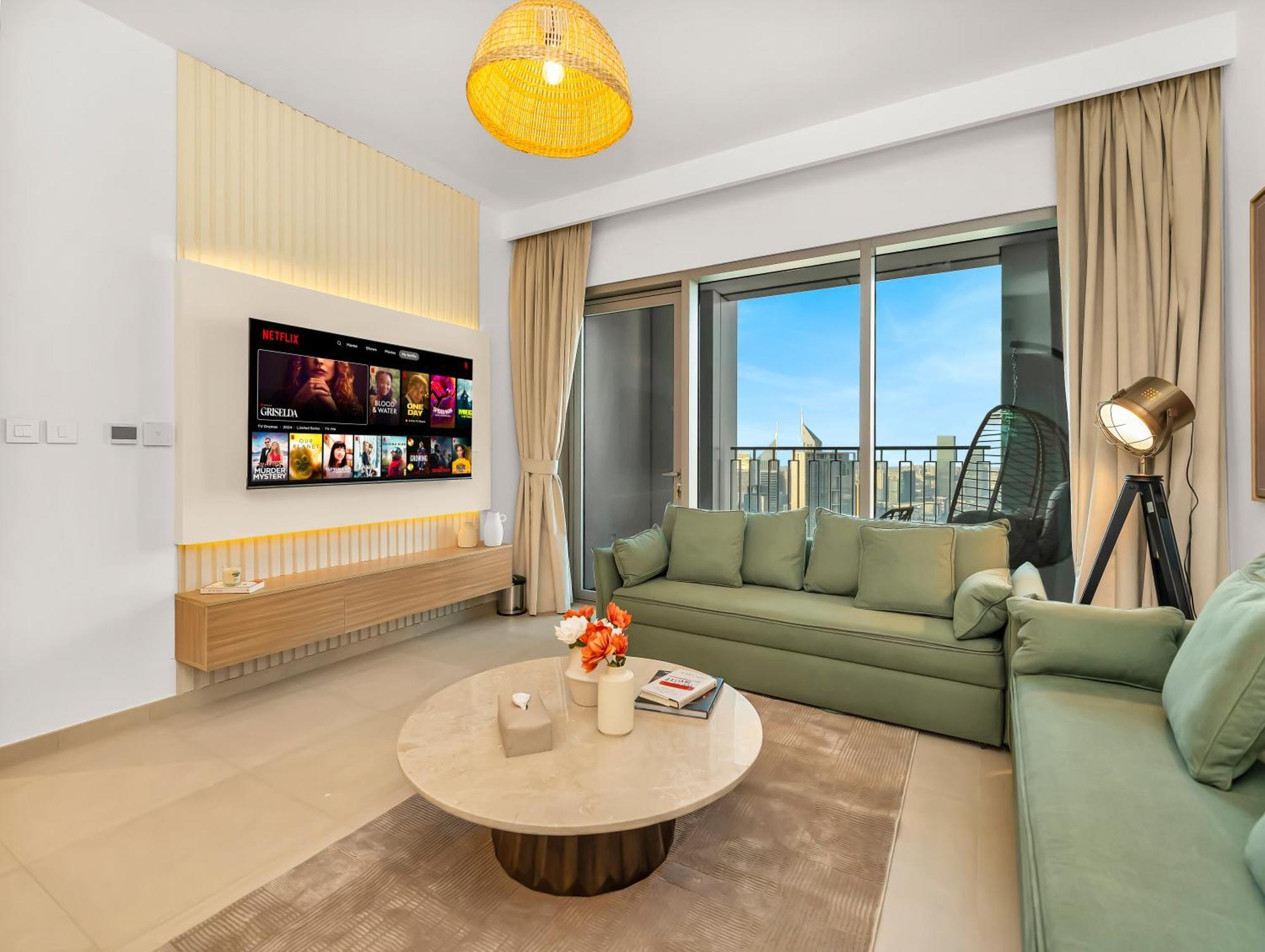 Lively New 2br Located Between Difc & Downtown With Difc View